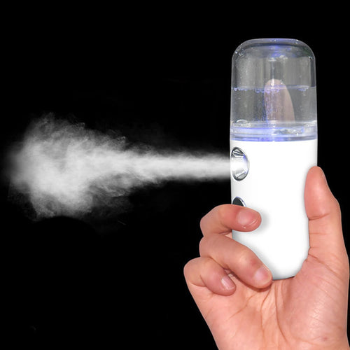 30ml Mini Handheld Nano Mist Sprayer Moisturing Facial Steamer