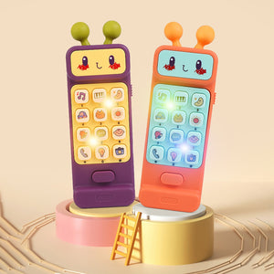 12 knappar Funktioner Baby mobiltelefon leksak